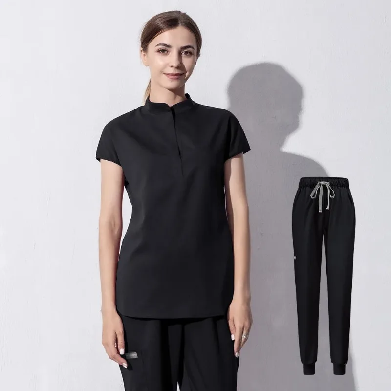 uisex-split-hand-wash-suit-set-doctor-nurse-outpatient-work-clothes-beauty-salon-pet-hospital-and-other-multi-scene-workwear