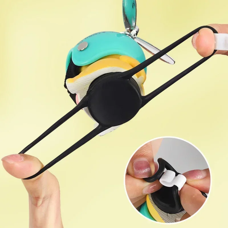 1PC Cute Kitten Bike Handlebar Decor Resin Plush Ornament for Electric Bike Motorcycle Scooter MTB Adorable Cycling Accessory