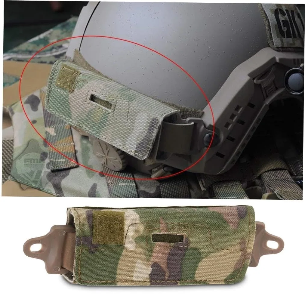 Tactical Paintball FAST Helmet Accessories Universal Battery Balance Pack con 5 moduli contrappesi per OPS Fast BJ PJ MH