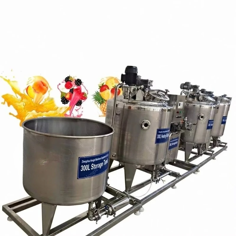 Fresh Fruit Juice Pasteurizer Processing Line for Passion Coconut Soursop Apple Calamansi Small Scale Custom