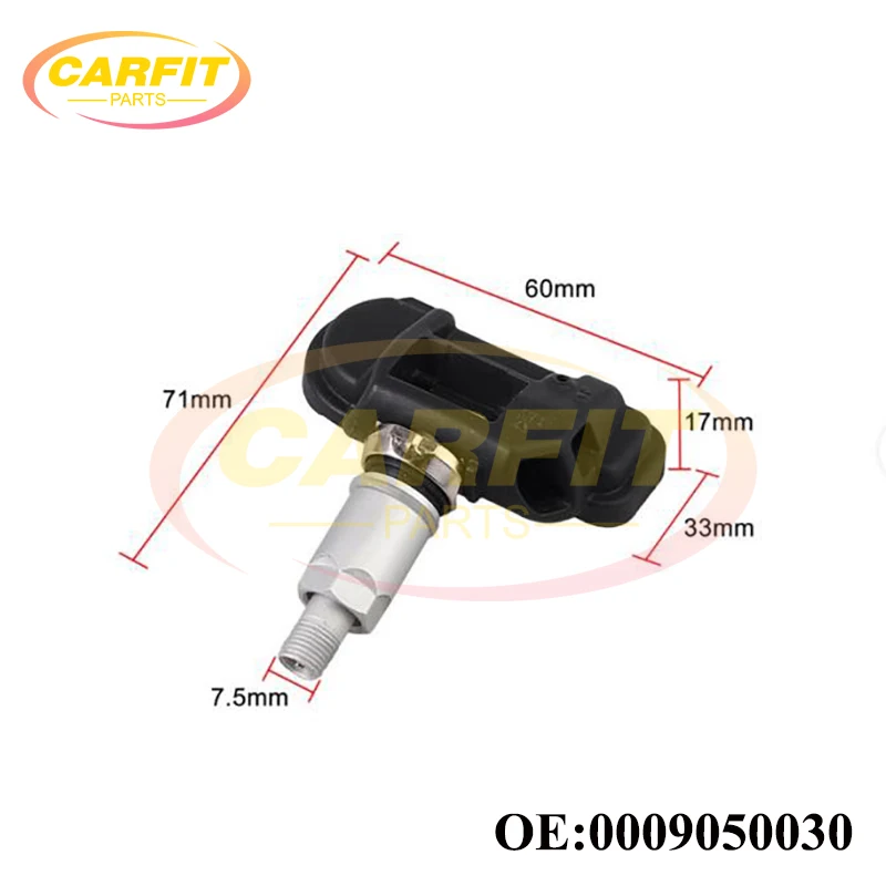 High Quality OEM 0009050030 A0009050030 TPMS Tire Pressure Sensor For Mercedes Benz E S CL CLA CLS G GL GLK W176 W246 W204 C204