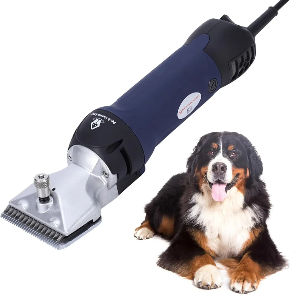 Professional Dog Grooming Clippers for Thick Coats Dog Shears Heavy Duty Hair Kit Large Dog Shaver Set Pet Trimmer for XL Large