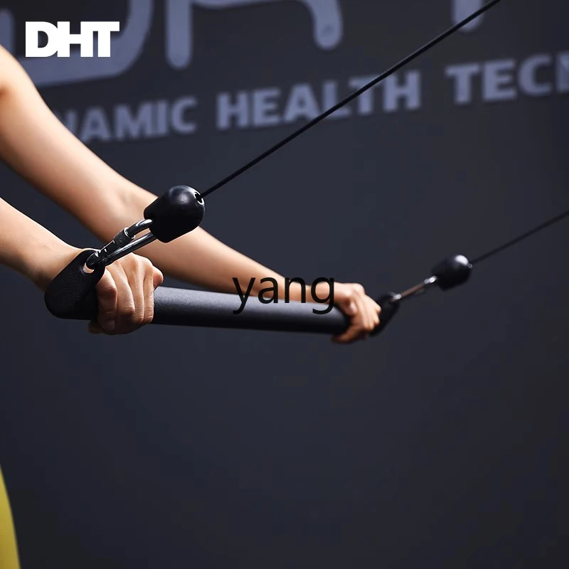 YJQ comprehensive strength trainer accessories double head rope foot cover high and low tie rod horizontal bar tie rod