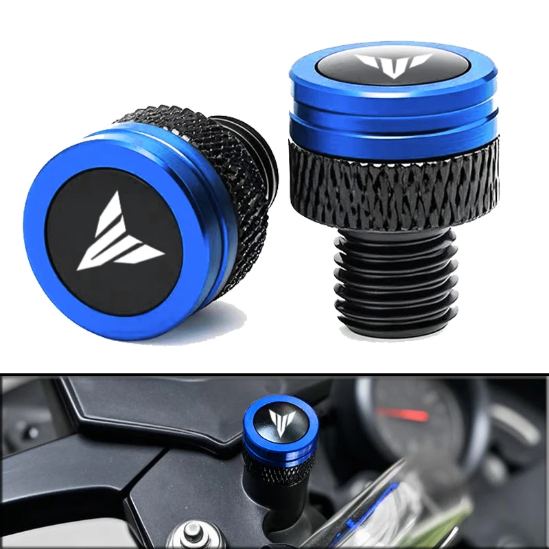 For YAMAHA MT09 MT07 MT03 MT10 MT01 MT 125 15 MT-09 MT-07 FZ09 FZ07 Aluminum Motorcycle Rearview Mirror Hole Plug Bolts
