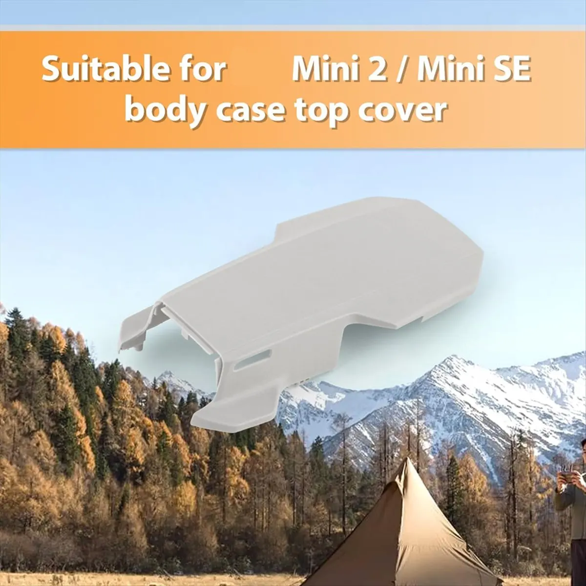 Voor Mini 2-lichaam Shell Top Cover Vervanging voor Mini SE Top Cover Vervanging (Bovenste Shell) [Life diary]