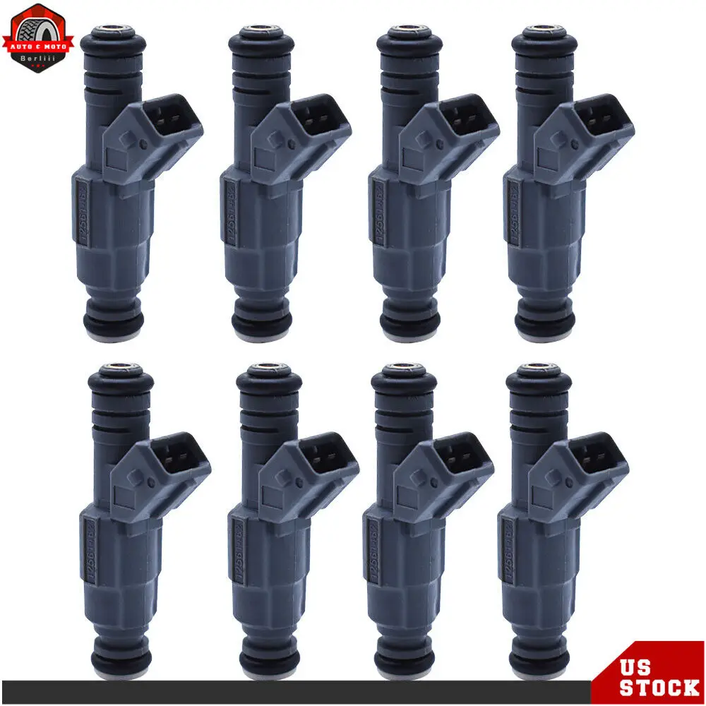 

8× Fuel Injectors 0280156211 For 1992-2004 Chevy Corvette 5.7L 1998-2002 Camaro