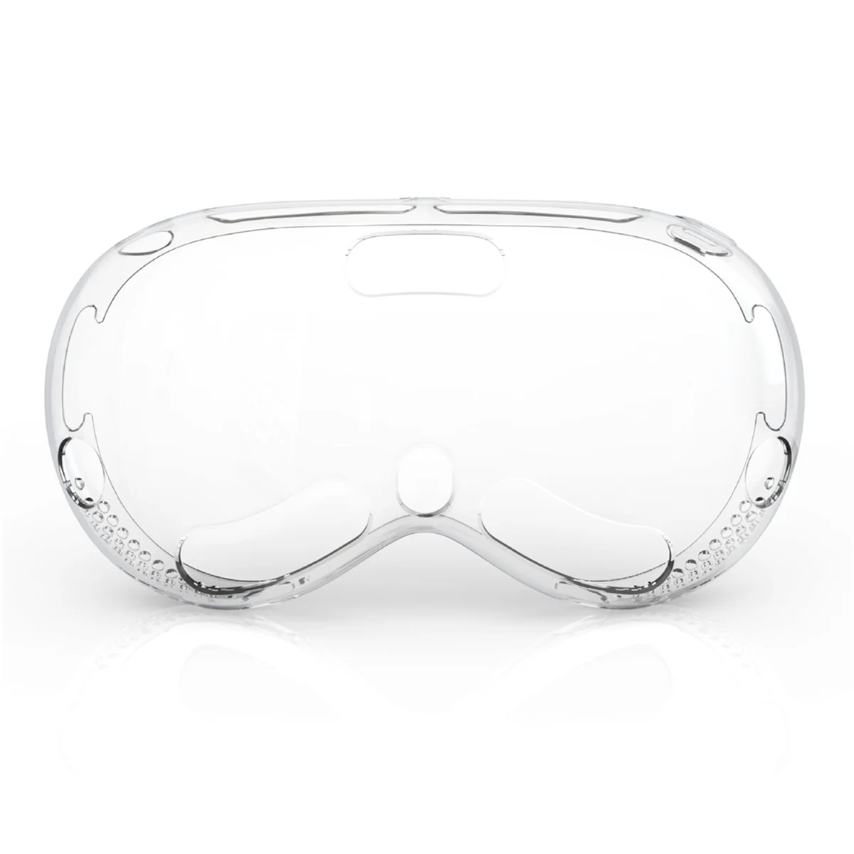 عرض ساخن لسماعات Apple Vision Pro حافظة شفافة من مادة TPU Vr Host غطاء حماية مريح متعدد الوظائف