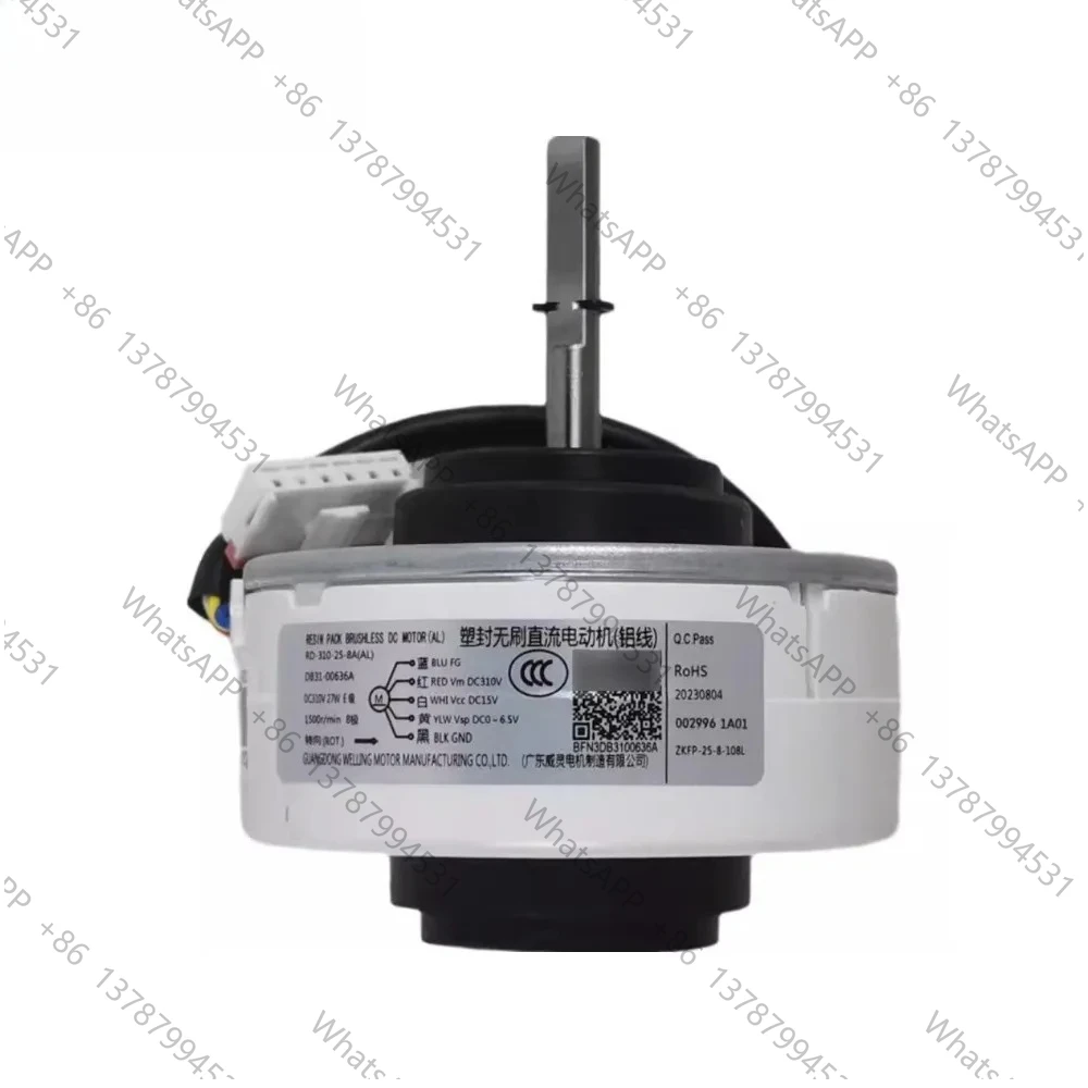 New DC Fan Motor DB31-00636A For Air Conditioner RD-310-25-8A(AL) DC310V 27W 1500r/min Conditioning Parts