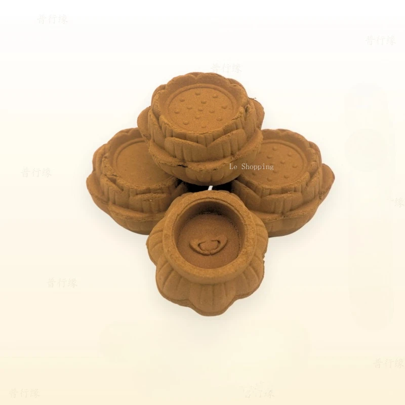 Lotus Tower Incense Smoke Supply Upper Offering Lower Shi Temple Worship Sacrificial Ceremonies Purify Environment Calm Mind