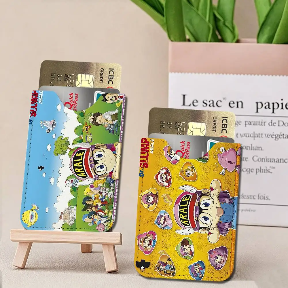 Dr Slump Anmie A-Aralees Card Protect Credit Bank Card Holder Case Slim Wallet Protector for Men Travel Shopping