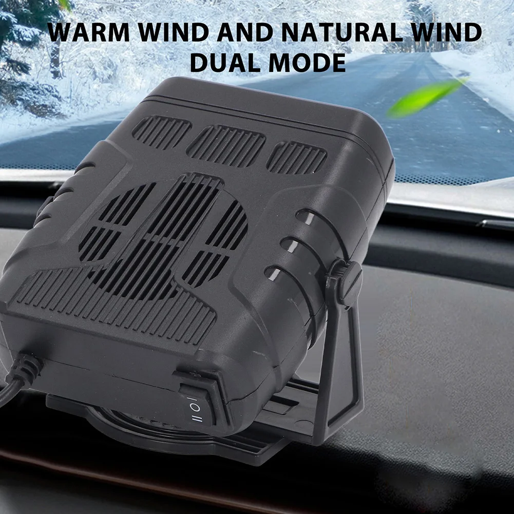 Car Heater Defroster Utilizing Solar Energy Lightweight Portable Design to Prevent Frost on Windshield During Winter Months