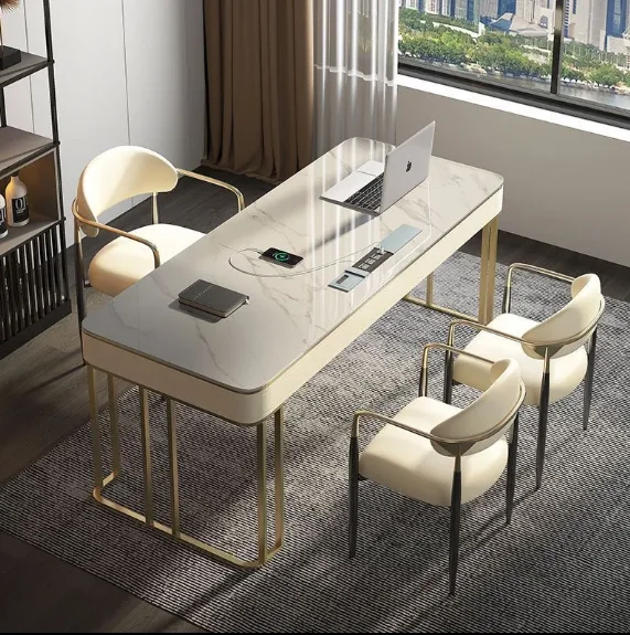 

*d forSimple Modern boss Desk Chair Combination Manager Supervisor Table President Table Office Furniture Executive Desk*