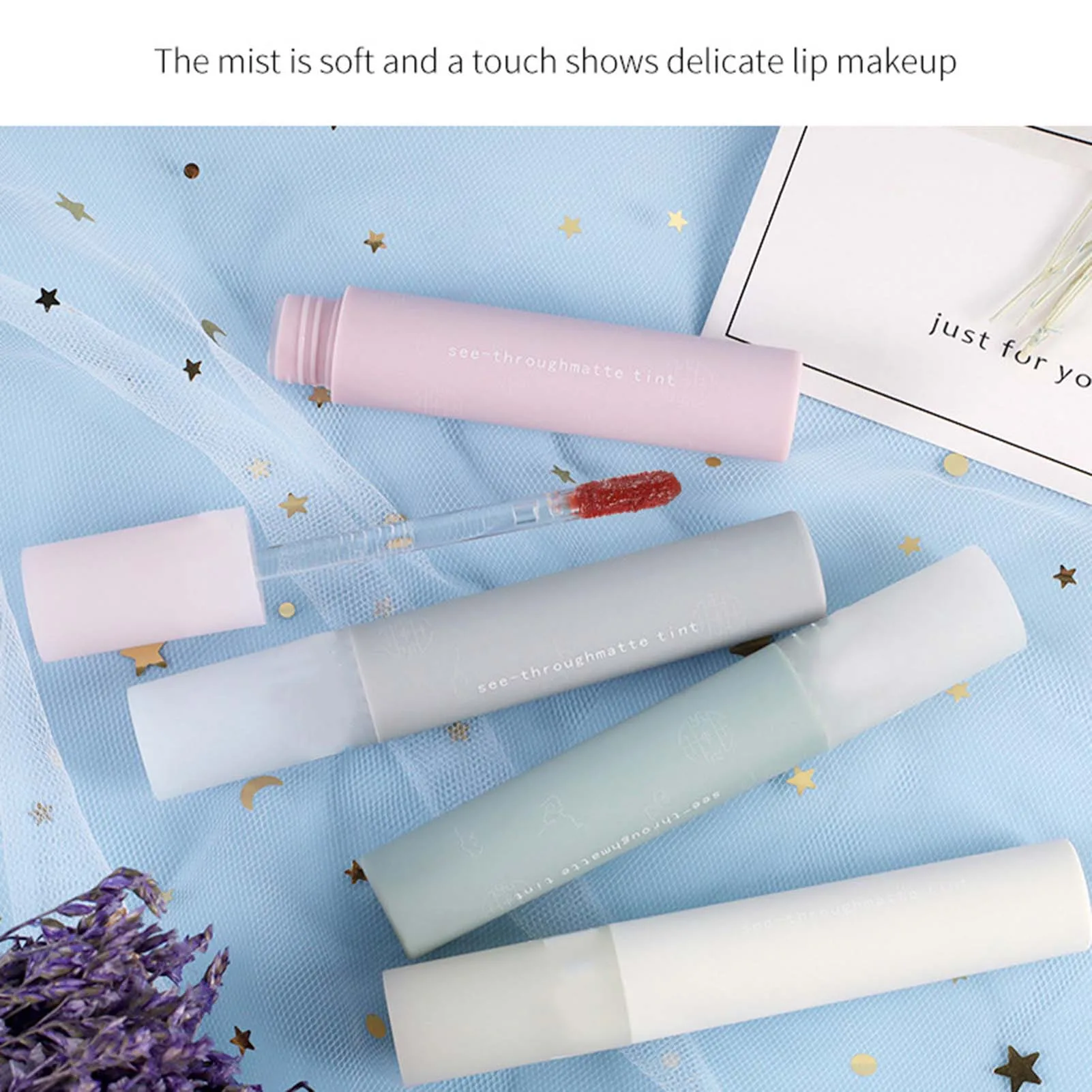 Matte Lip Glaze Portable High Color Lip Mud Birthday Gift