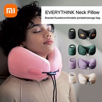 Xiaomi EVERYTHINK Travel U-shaped Pillow Chin Neck Support Memory Foam Neck Pillow Compact Airplane Pillow for Travel Flight Car