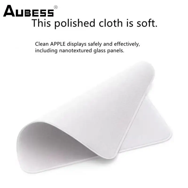 Screen Display Camera Polish Cleaning Portable Universal Soft Cloth Safe Office Accessories Cleaning Wipe Cloth White