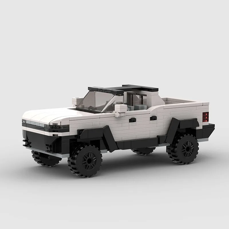 

Hummered 2 EV pickup truck SUV Assembly Model Puzzle Assembly Building Blocks Armored Vehicle Assembly Racing Toys For Kids Gift