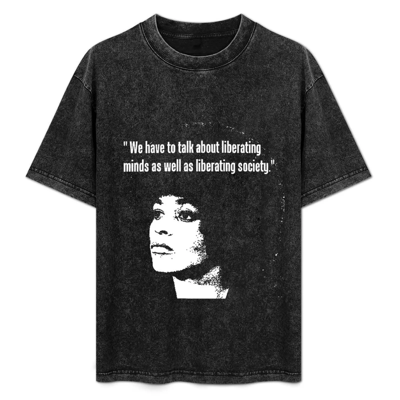 

ANGELA DAVIS T-Shirt topping quick drying shirts graphic tees vintage graphic tee funny t shirts for men