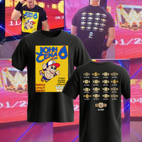 John Cena Wrestling Men's T-Shirt Summer Outdoor Sports Fitness Unisex Tops Casual O-Neck Short Sleeve Tee Casual Men Clothing