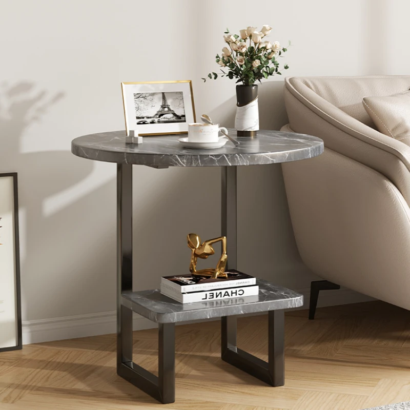 

Nightstands Bedside Coffee Table Modern Small Nordic Corner Coffee Tables For Living Room Glass Mesa Plegable Modular Furniture