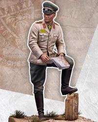 Scale model Resin kit Desert Fox Looking at a Map