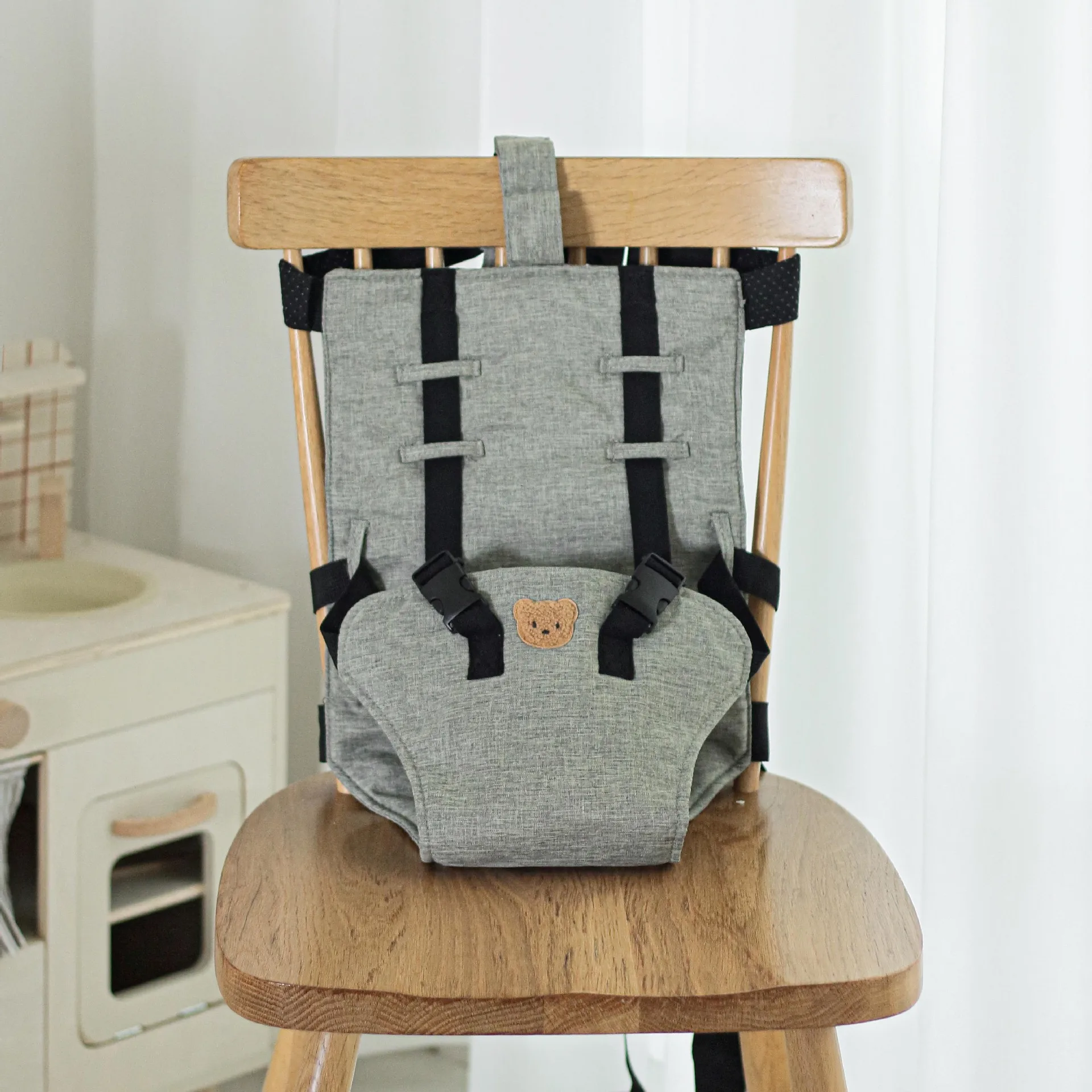 

Portable Baby Dining Chair Seat Belt Anti-drop Seat Liner Protective Fixed Dining Belt Baby Safety Outdoor Babies Accessories