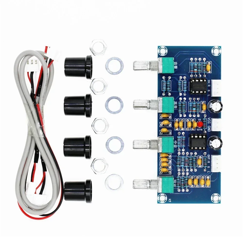 XH-A901 NE5532 Tone Board preamp Pre-amp With treble bass volume adjustment pre-amplifier Tone Controller For amplifier Board