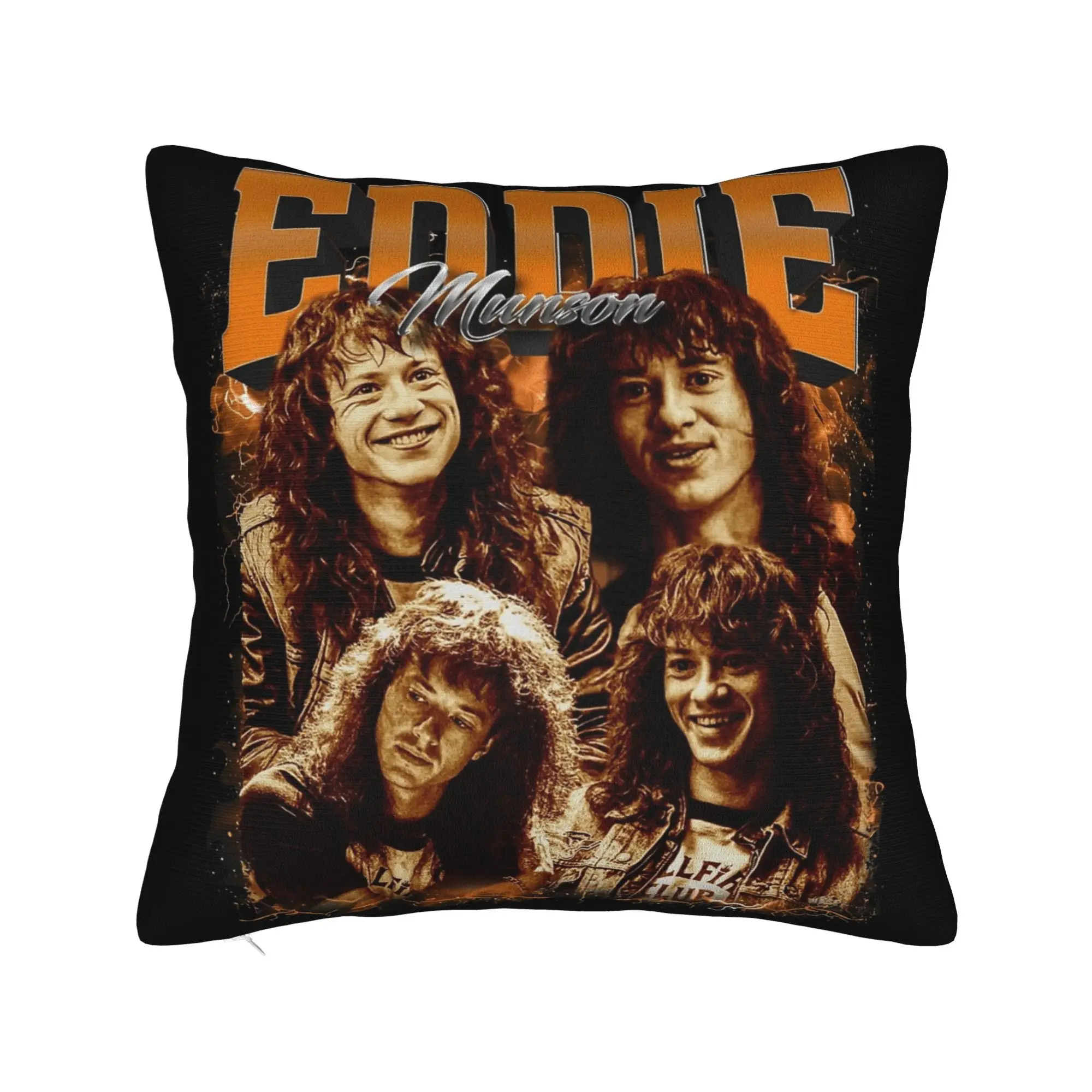 Eddies Munsons Bootleg 90s Pillowcase Soft Fabric Cushion Cover Decorative  Pillow Case Cover Home Square 40X40cm