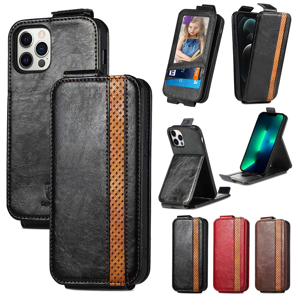 

Vertical Flip Wallet Case For Samsung Galaxy A12 A22 A32 A42 A52 A72 A13 A23 A33 A53 A73 A20 A30 A50 A70 Card Holder Phone Cover