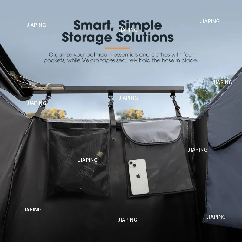 مناسبة للاستحمام والمراحيض المحمول المثبت على السيارة