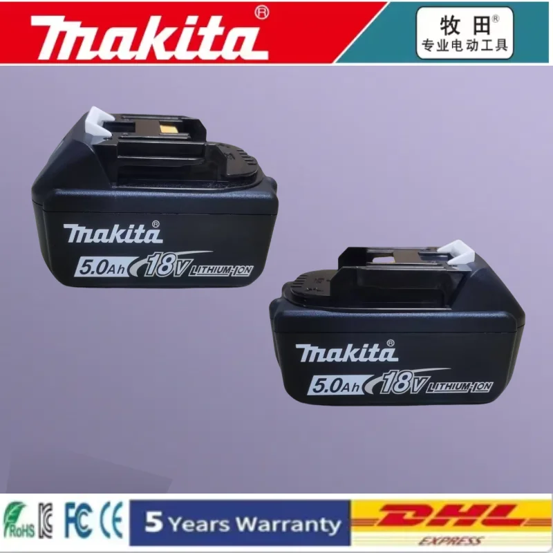 

2025Original Makita18V 6.0Ah 6.0Ah battery, replaced with Makita electric tool BL1850 BL1840 BL1830 rechargeable battery