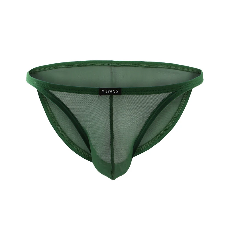 

Сексуальное мужское нижнее белье, сетчатые прозрачные дышащие трусы, бандаж Cuecas, короткое нижнее белье бикини, трусики-сисси