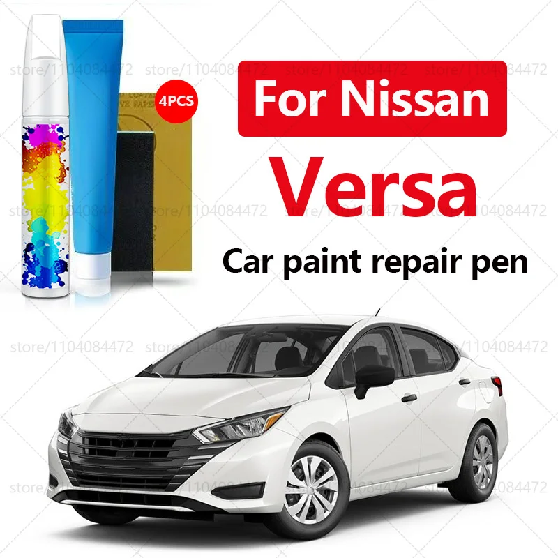 

Ручка для ремонта автомобильной краски для Nissan Versa 2006-2012 годов, аксессуары для ремонта царапин, 4 шт., белый QAC, черный, 9761 синий B51, оранжевый EBB