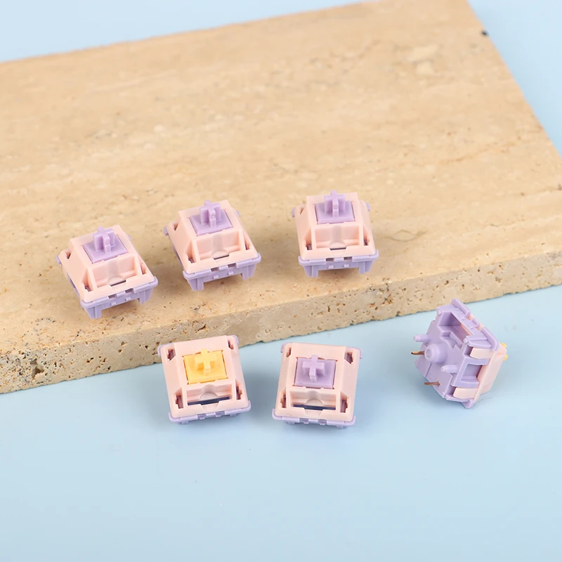 Interrupteurs Silencieux pour Clavier Mécanique Tactile Linéaire, Deep Switches