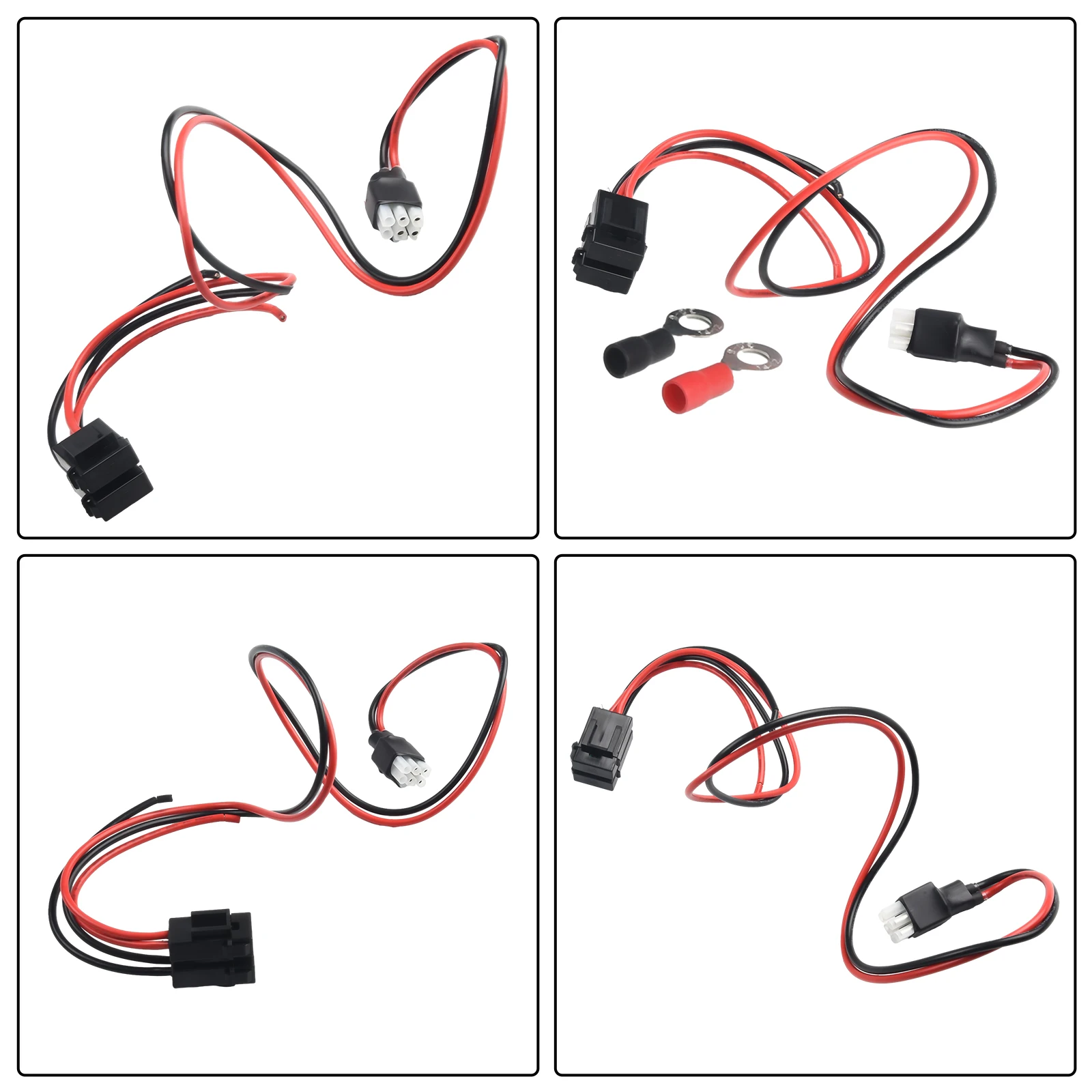 Power Cable Power Cord Extendtion 16AWG For Icom IC-706 IC-718 Transceiver Cable Replacement Useful Electronics