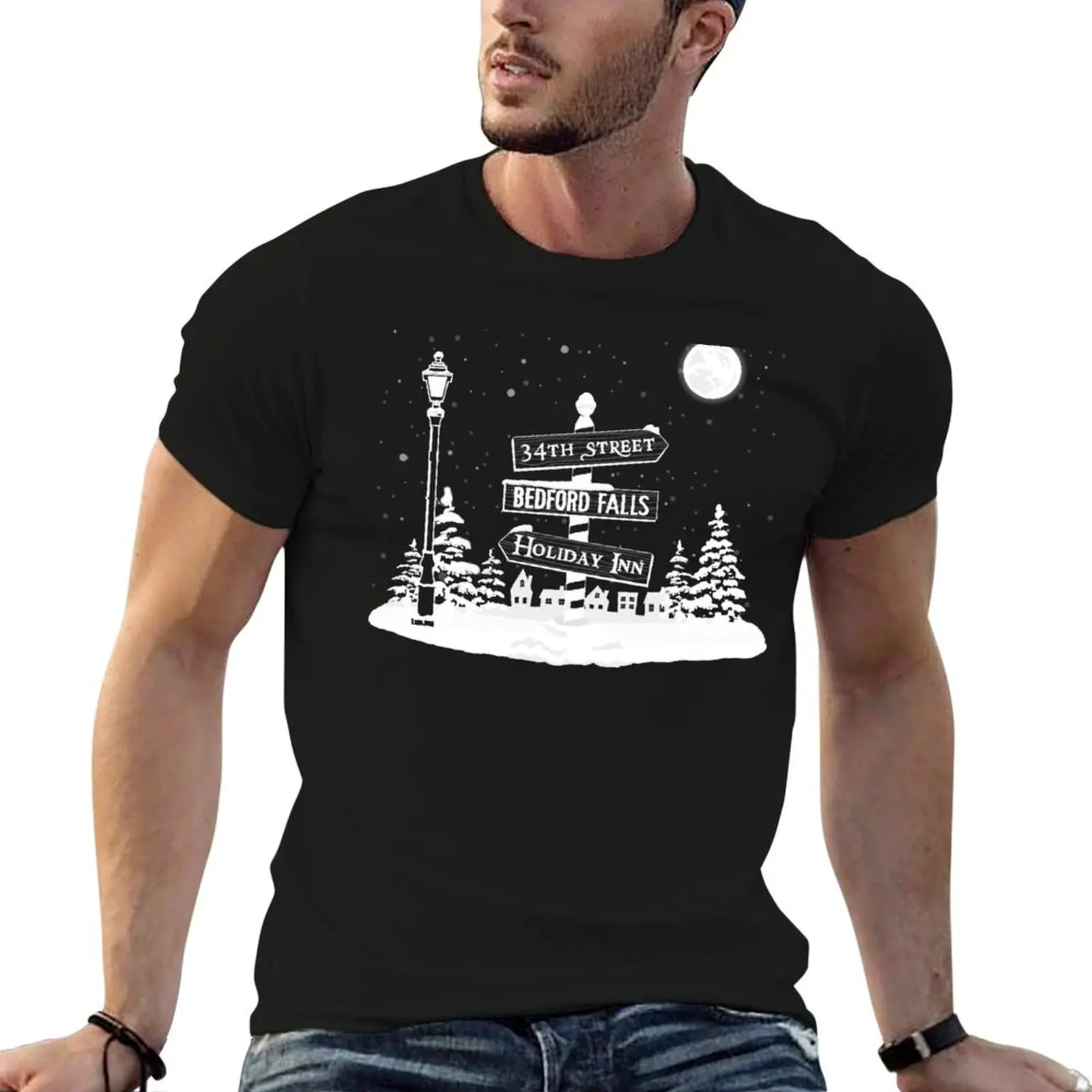 

Classic shirts men t quality luxury 100% high Places man T-Shirt Christmas brand brand shirt luxury cotton t