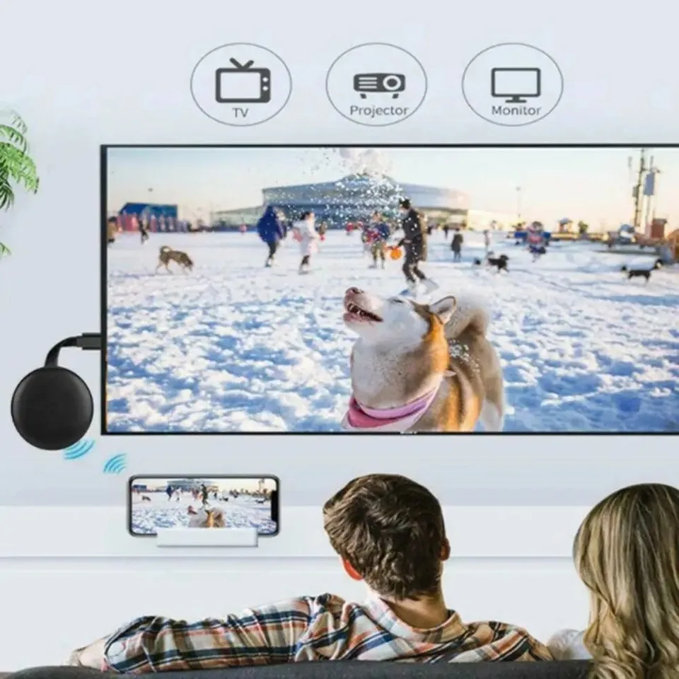 G12 Wifi bezprzewodowy telewizor klucz sprzętowy ekran lustrzany monitora projektor HDTV 1080P Adapter wyświetlacz odbiornik dla IOS Airplay Android Miracast