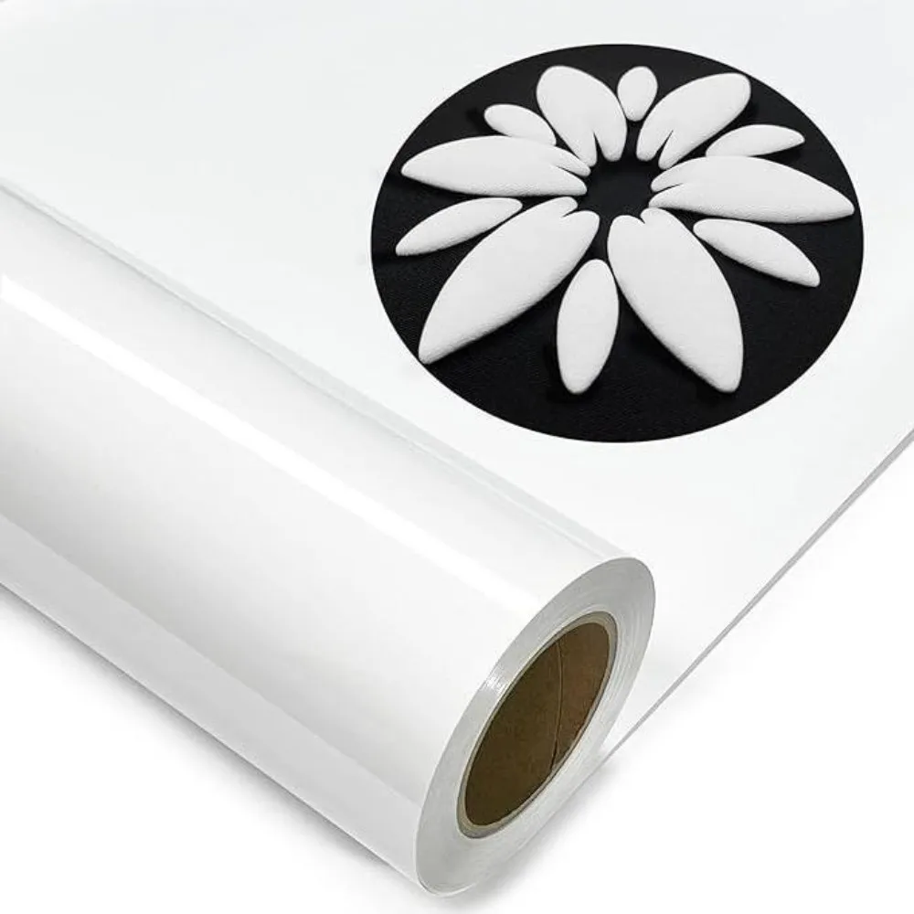 Easy To Cut 3D Puff Heat Transfer Vinyl DIY Craft Supplies HTV Printing Iron on Vinyl 25*30CM PU Weed HTV Vinyl Press Machine