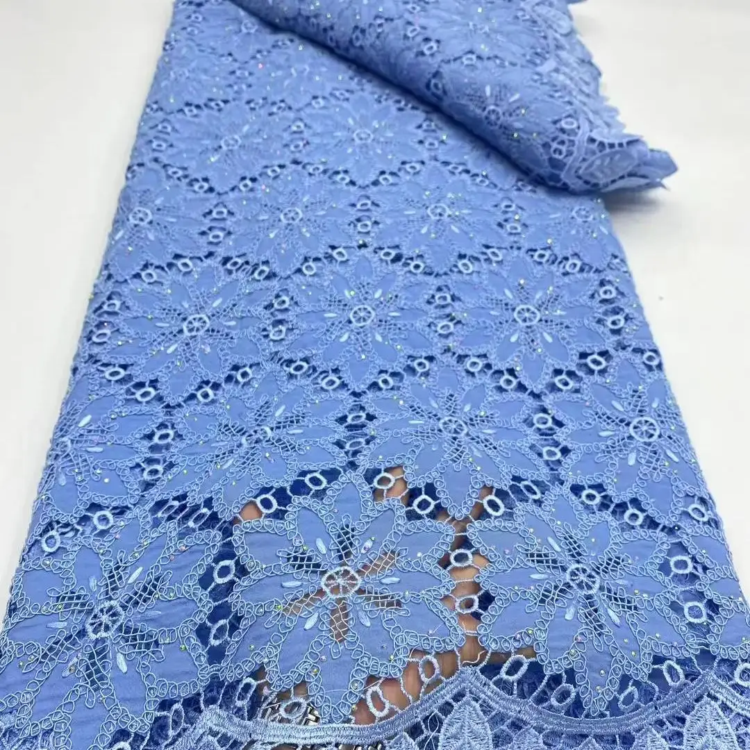 

Africa Nigerian Beaded French Mesh Lace With Sequins High Quality 2025 Embroidery Lace Sequins Lace For Wedding Dresses Women