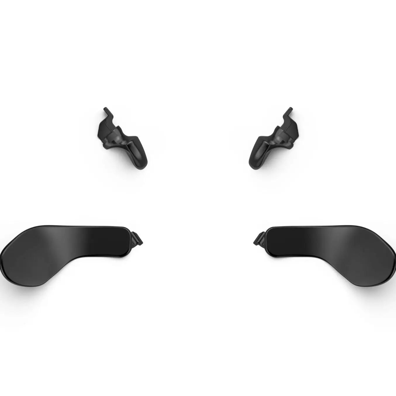 Gamepad nakładka na drążek 3D nasadka na dżojstik osłona przycisku metalowy zestaw guzik płaski do łopatek grzybka na kciuki dla PS5 Edge Elite