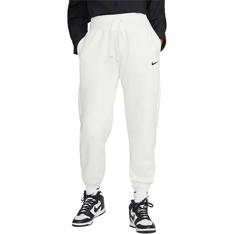 ملابس رياضية نسائية أصلية من Nike سراويل دافئة فضفاضة ومريحة من الصوف DQ5888-133 #5