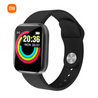 XIAOMI Smart Watch Y68 Bluetooth Fitness Tracker Sports Watch Heart Rate Monitor Blood Pressure Smart Bracelet for Android IOS