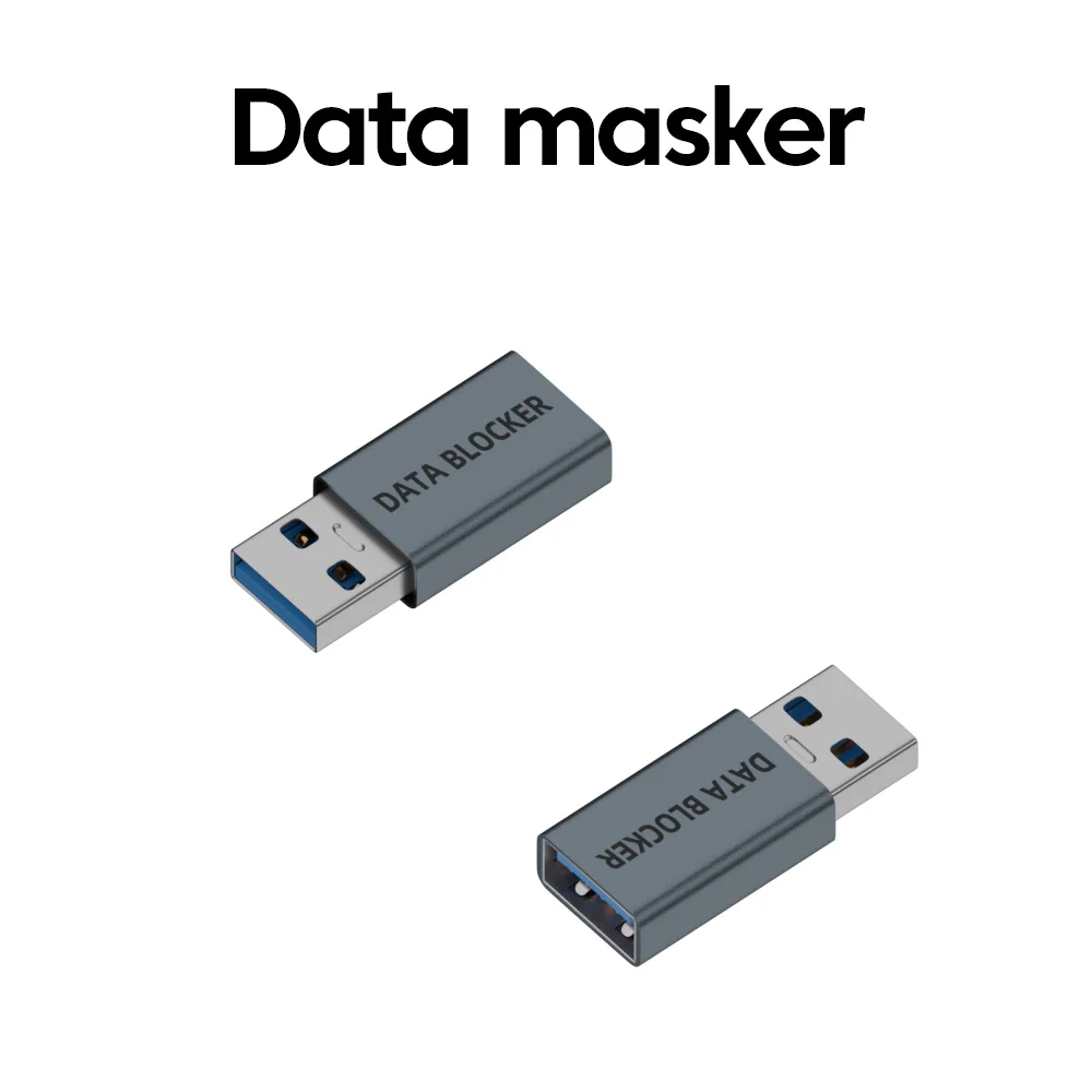 USB A/C male naar USB A/C Female Data Blocker Anti Hacking Charge Adapter Anti Privacy Lek converter voor laptop mobiele telefoons - afbeelding 2