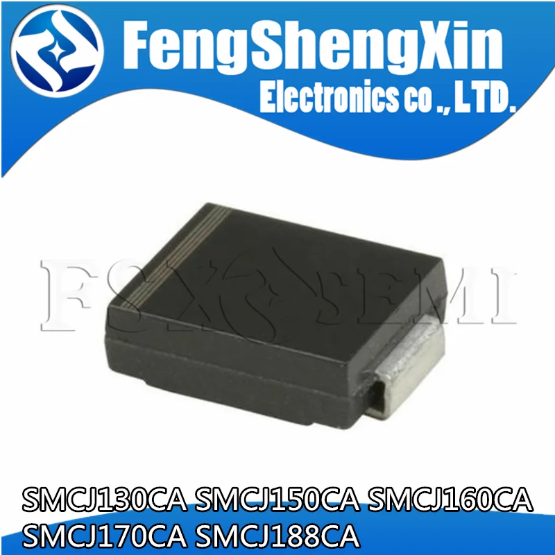 20 قطعة SMCJ130CA GHK SMCJ150CA GHM SMCJ160CA GHP SMCJ170CA GHR SMCJ188CA GHS SMC DO-214AB