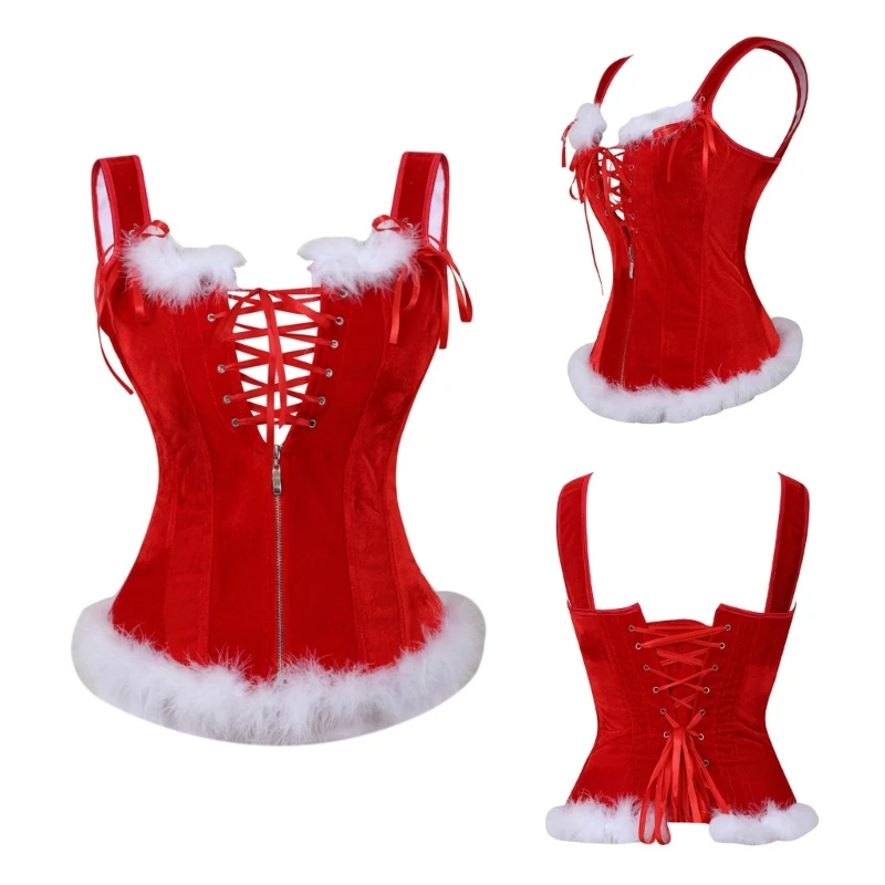 Women's Slimming Corset Adjustable Straps Shapewear Breathable Waist Cincher