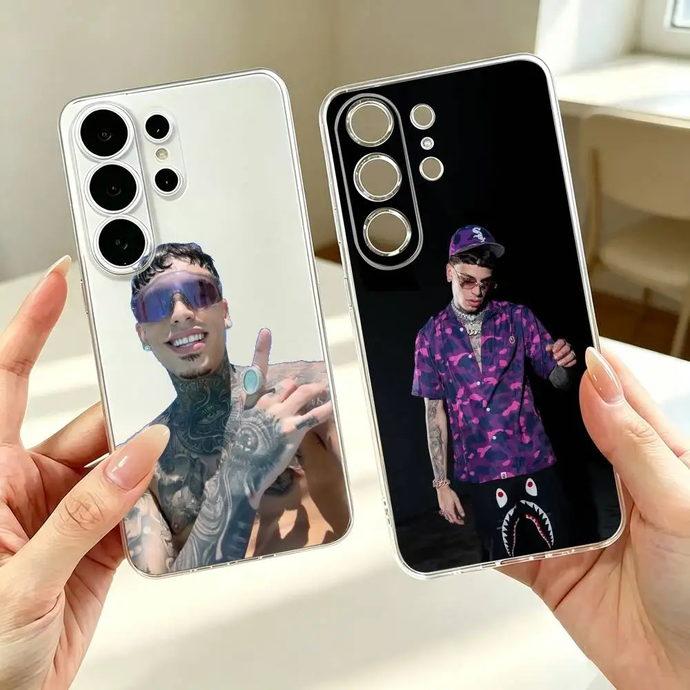 L-Luar La L Cool R-Rapper  Phone Case For Samsung S25,S24,S21,S22,S23,S30,Ultra,S20,Plus,Fe Transparent Cover Gift