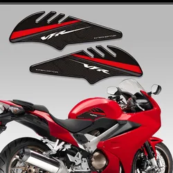 For Honda VFR800 VFR 800 F X Motorcycle Tank Pad Stickers Side Grips Gas Fuel Oil Kit Knee Scratch Decals Protection