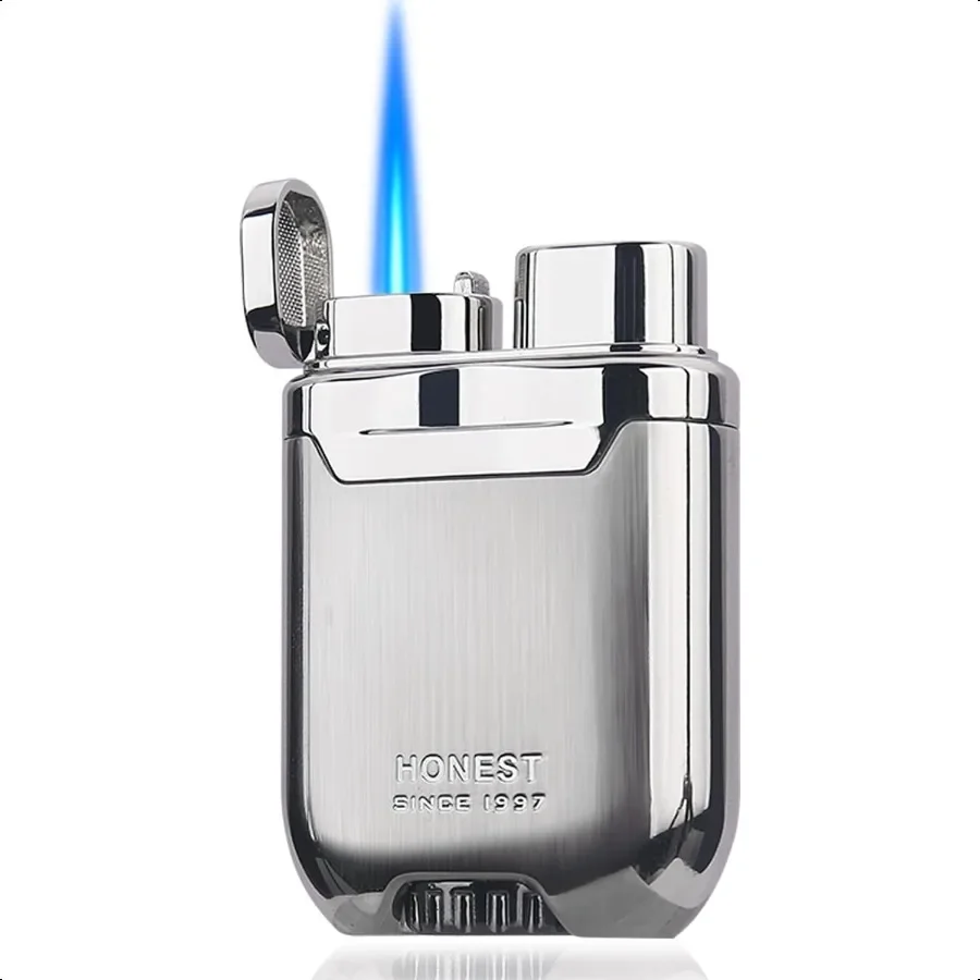 

Torch Lighter Butane Windproof Lighter Mens Gifts Lighter for Candle Camping Family Use Sier