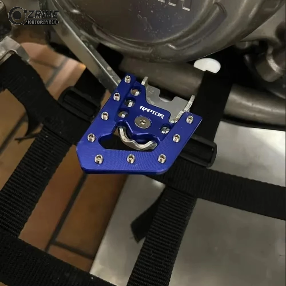 

For YAMAHA BANSHEE YFZ350 1987-2001 Aluminum BANSHEE350 ATV Brake Pedal Step Plate Tip Extender YFM YFM700 YFM700R 2013-2023