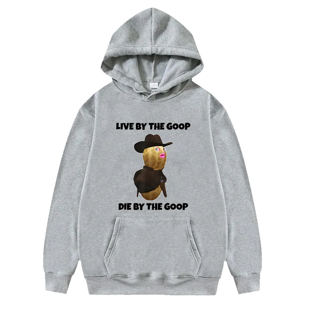 

Забавные толстовки с капюшоном The Burnt Peanut Bungulator Goop Goop Arc Raiders, молодежная одежда, пуловеры с забавным мультяшным принтом для женщин и мужчин, толстовка Y2K