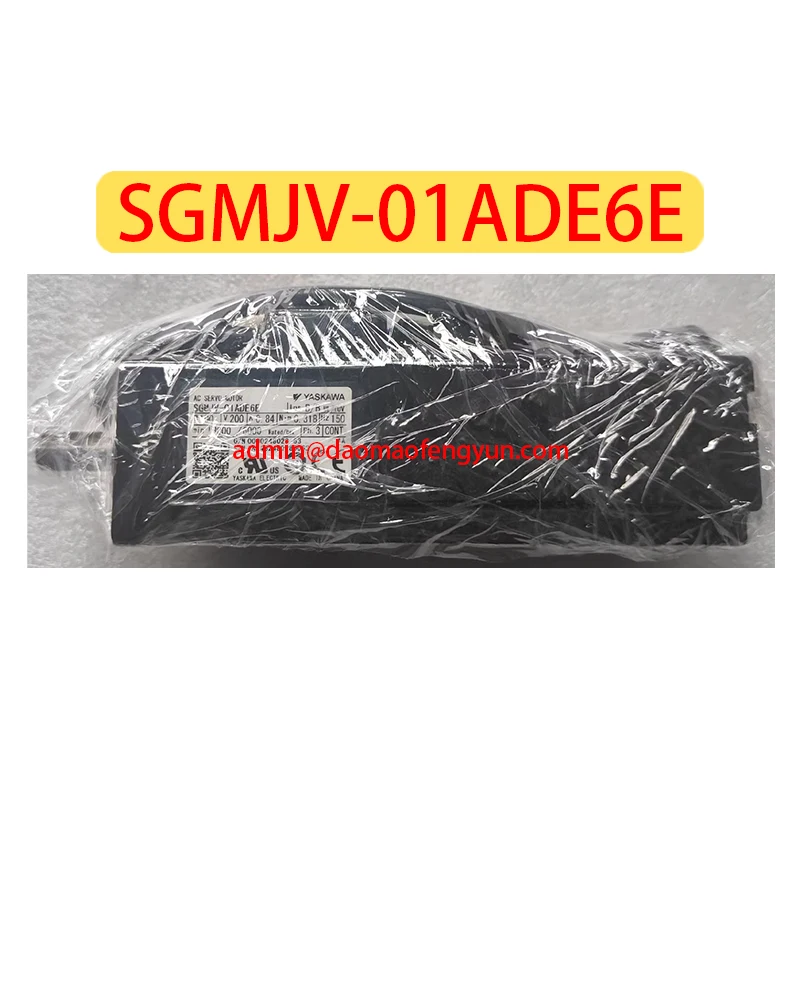 Brand new Genuine original SGMJV-01ADE6E Servo Motor，SGMJV 01ADE6E，Fast shipping
